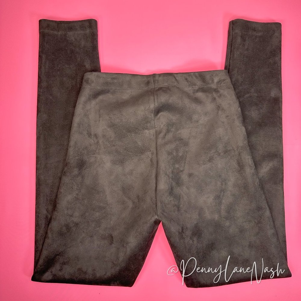 BCBGMaxazria Mason Faux Suede Legging Black - Picture 8 of 11